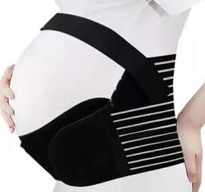 Maternity Band Belly Waist Back Stomach Support Belt Pregnancy Tummy Band M - Picture 1 of 9