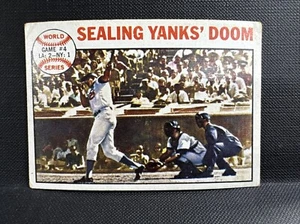 1964 Topps Sealing Yank's Doom #139 Baseball Card Good Centering A3B - Picture 1 of 2