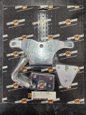 CUSTOM CHROME EXTENDED HEAVY DUTY MOTOR MOUNT WITH CHOKE #613062 - Image 1 of 3