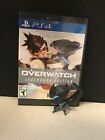 Overwatch Legendary Edition With Genji Figure -Ps4 Game Very Good Figure No Base