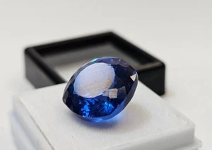 Fabulous Blue Sapphire Cushion Cut 10-12 Ct EGL CERTIFIED Loose Gemstone - Picture 1 of 8