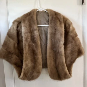 Vintage MCK Mink Fur Shawl very good condition - Picture 1 of 11
