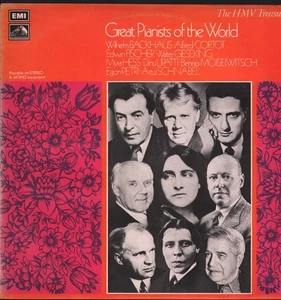 HLM7008 Various Artists Great Pianists of the World LP vinyl UK His Masters - Picture 1 of 3