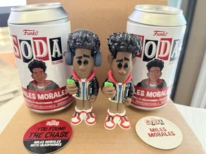 FUNKO POP SODA MARVEL Miles Morales Target Exclusive COMMON & CHASE!! - Imagen 1 de 2