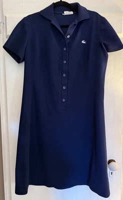 Vestido vintage para mujer David Crystal Lacoste azul talla 18 Foto 1 de 4