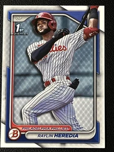 2024 Bowman #BP-146 Raylin Heredia Prospects Philadelphia Phillies - Picture 1 of 2