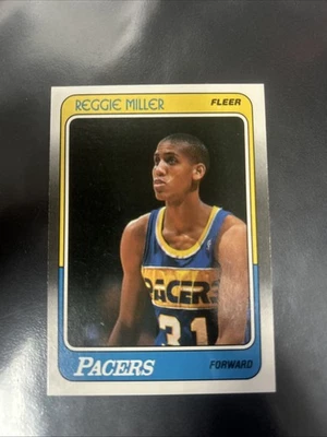Fleer #57 Reggie Miller 1988-89 radiocontrol Indiana Pacers Foto 1 de 2
