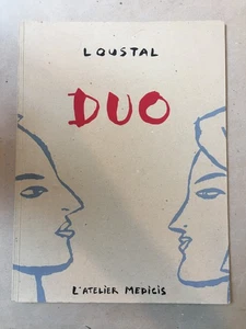 Jacques de Loustal "Duo" SIGNED Limited Edition w/ Original Drawing (1994) RARE! - Picture 1 of 9