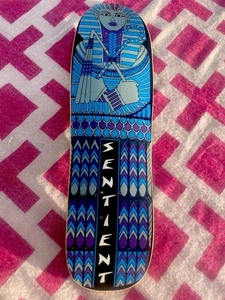 Sentient *Neu* 9” X 32” Egyptian Mummy Skateboard Deck - Bild 1 von 18