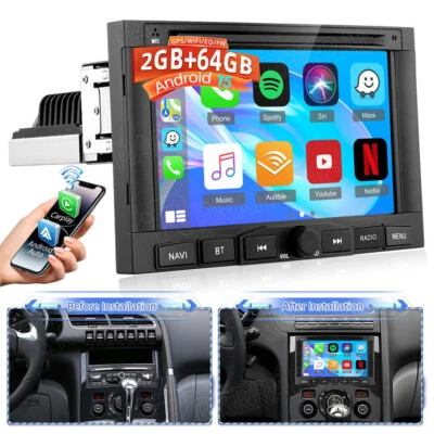 RRRRADIO DAB+ Radio For Citroen Berlingo 2 08-19 Partner Peugeot 3008 5008 Android 15 GPS