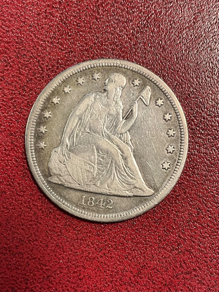 1842 Year Seated Liberty US Dollars (1840-1873) for sale | eBay