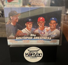 2001 Topps Combos #TC17 Randy Johnson Warren Spahn Steve Carlton Sandy Koufax