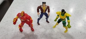 Vintage Wolverine, Mandarin, IronMan Marvel Universe 2.5 inch Die Cast Actionfigur - Bild 1 von 6