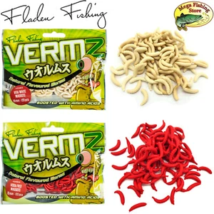 FLADEN VERMZ Künstliche Aroma Maden 120 Stk. - Grund Feeder Angel Köder Flavour - Bild 1 von 5