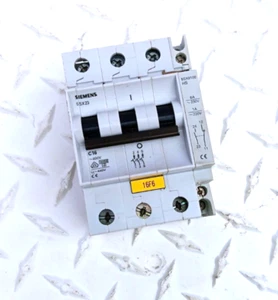 SIEMENS 5SX23 C16 3 Pole Circuit Breaker - Picture 1 of 2