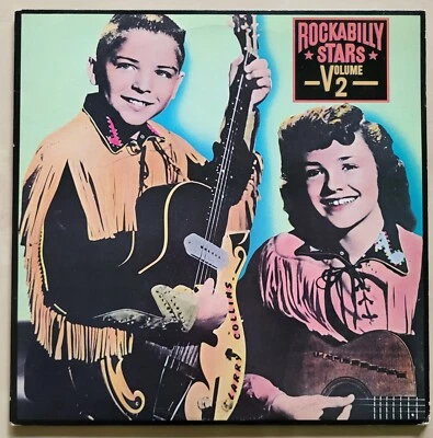 Rockabilly Stars Volume 2 Double Vinyl Album Johnny Cash Carl Perkins Excellent - Imagem 1 de 4