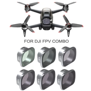 Multilayer Coating Optical Glass Camera Lens Filter for DJI FPV Combo Drones - Picture 1 of 18
