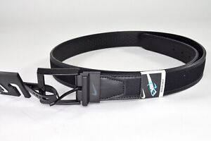 Nike Mesh-Backed REVERSIBLE Belt Black 38-40