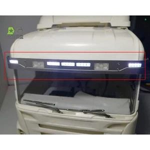 Sun Visor Lamp LED Light for 1/14 RC Tractor Truck 620 730 470 Car Model Parts - Picture 1 of 3