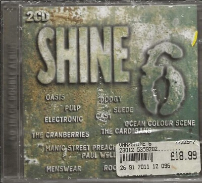 VARIOUS - Shine 6 (2CD, Polygram TV #535 920-2 - UK, 1996) - Image 1 of 2