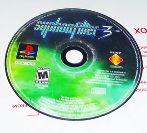 Syphon Filter 3 Sony Playstation 1 one PS1 PSone nur Disc ohne Hülle ohne Handbuch PS2 - Bild 1 von 1