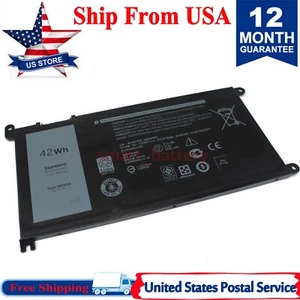 Battery 3CRH3 WDX0R C4HCW Y3F7Y For Inspiron 15 5567 5568 7579 7000 7560 US - Picture 1 of 2