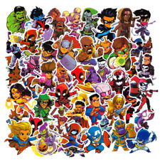 100Pc Vinyl Hero Stickers Pack Skateboard Luggage Laptop Car Decal Dope Bomb Lot