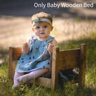 Home Sofa Basket Gift Baby Wooden Bed Crib Posing Photography Props Photo Shoot