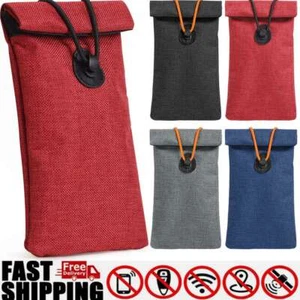 Faraday Bag Cell Phone RFID Signal Blocking Pouch Cover Radiation Shielding Case - Picture 1 of 17