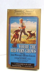 Where the Red Fern Grows VHS, 1991 NEW Sealed Whitmore Garland - Picture 1 of 2