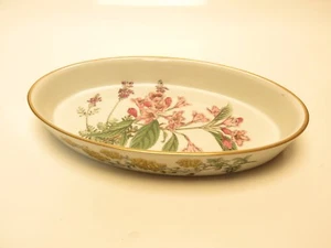 Spode Stafford Flowers F1651-M Ovale Servierplatte 12,5" x 7,5" BB3C218 - Bild 1 von 6