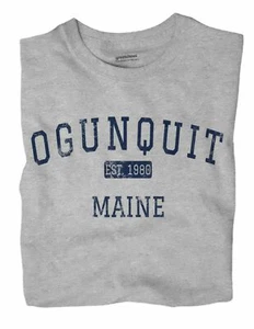 Ogunquit Maine ME T-Shirt EST - Picture 1 of 6
