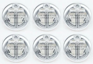 6 Bath & Body Works SILBERANKER Duft tragbar Halter Einheit Visier Clip Lufterfrisch - Bild 1 von 4