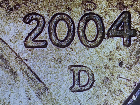 2004 D Penny Error Cover