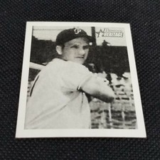2001 Bowman Heritage Ralph Kiner 1948 Mini Reprint #3 Pittsburgh Pirates