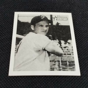 2001 Bowman Heritage Ralph Kiner 1948 Mini Reprint #3 Pittsburgh Pirates