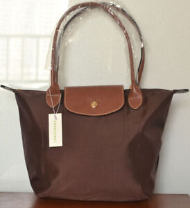 Longchamp Le Pliage Brown tote bag Size M New 2605