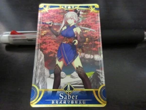 FGO Fate Grand Order Arcade Card Servant Miyamoto Musashi Saber a - Picture 1 of 2
