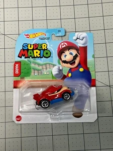 Hot Wheels Character Cars Super Mario 2020 Nintendo Kart Mattel Diecast - Picture 1 of 3