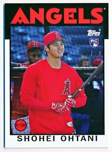 2019 Topps Transcendent Shohei Ohtani Through The Years Rc #SO-1986 (48/50) - Picture 1 of 2