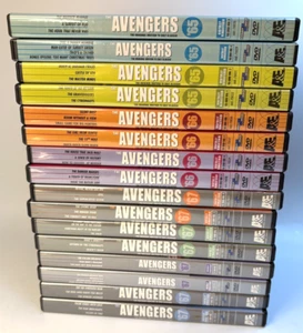 16x The Avengers Complete Original British A&E Series DVD's - '65, '66 & '67 - Picture 1 of 6
