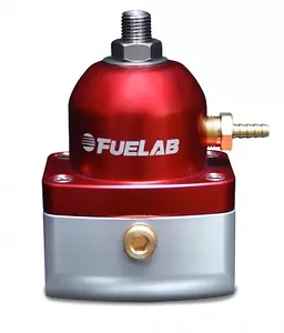Fuelab Fuel Pressure Regulator adjustable FPR -6 in out Fuel Lab Red 51502 - Picture 1 of 1