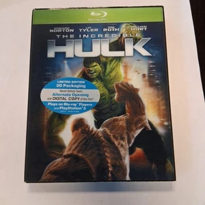 The Incredible Hulk Blu-Ray, Green Case, Lenticular 3-D Schutzhülle, Bonus & DC - Bild 1 von 8