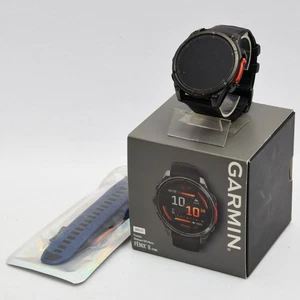 Garmin Fenix 8 47mm Multi-Sports Fitness Smartwatch - Grey & Black (A) - Picture 1 of 15