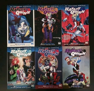 Harley Quinn - VOLUMES 1-2-3-4-5-6 - DC Rebirth - Graphic Novels TPB - Picture 1 of 2
