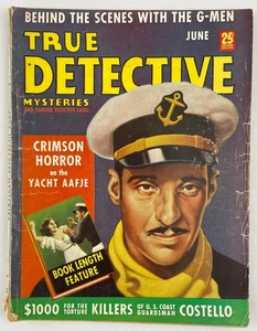 True Detective Mysteries, June 1938, Vintage True Crime Stories, Pulp - Picture 1 of 5
