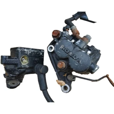 1983-1984 Honda Ascot VT500FT Front Brake Caliper 4 PARTS CORE READ DESCRIPTION  Foto 1 de 2