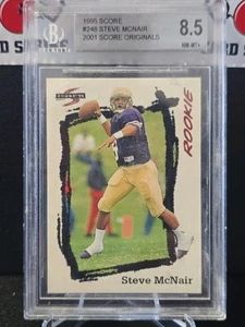 1995 Score 2001 Score Originals STEVE MCNAIR ROOKIE #248 BGS 8.5 - Picture 1 of 2