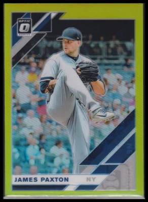 2019 Donruss Optic Джеймс Пэкстон лайм зеленый 161 - Изображение 1 из 2