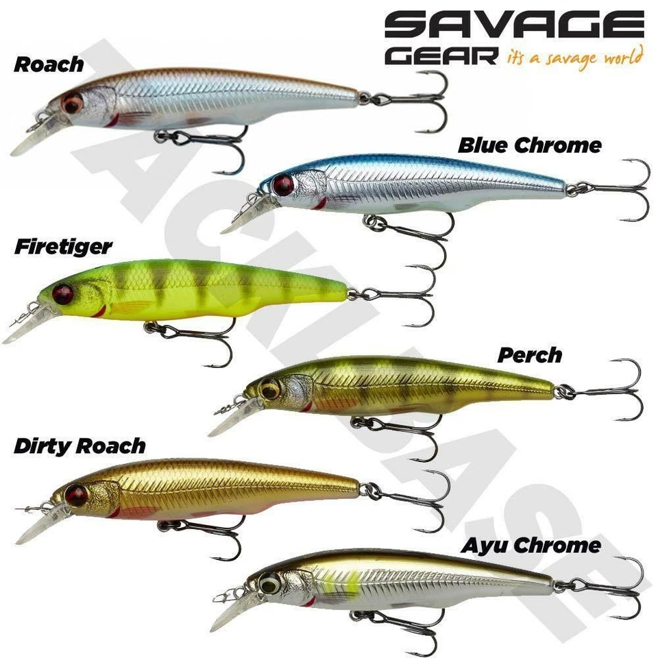 SAVAGE GEAR 3D GRAVITY TWITCH SR LURES - PIKE PREDATOR LURE FISHING - Image 1 of 1